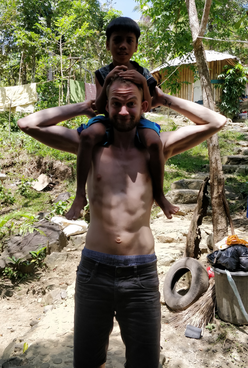 Freiwilliger in Palawan